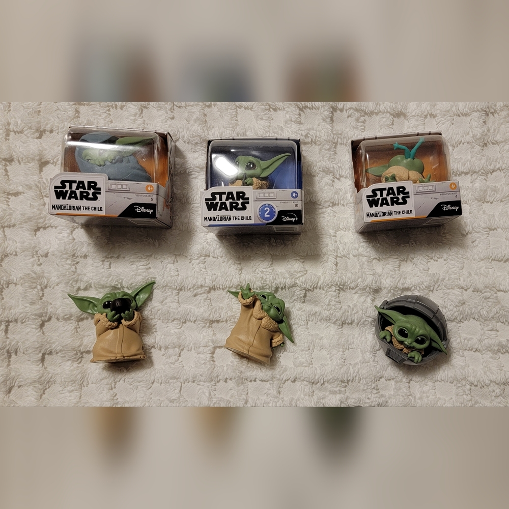 Disney "Baby Yoda" Grogu Figurines